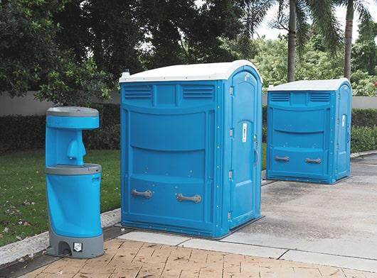 Multiple Porta Potties